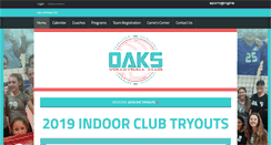 Desktop Screenshot of oaksvolleyballclub.com